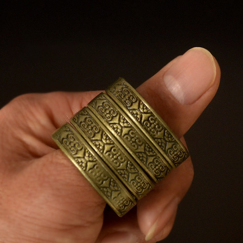 Folding Knuckle Duster Portable Training Self-defense EDC Tool