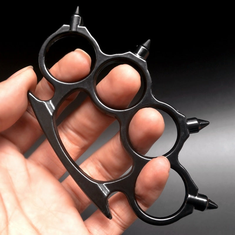 Hedgehog - Solid Brass Knuckles Duster For Self Defense Window Breaker EDC Supplies