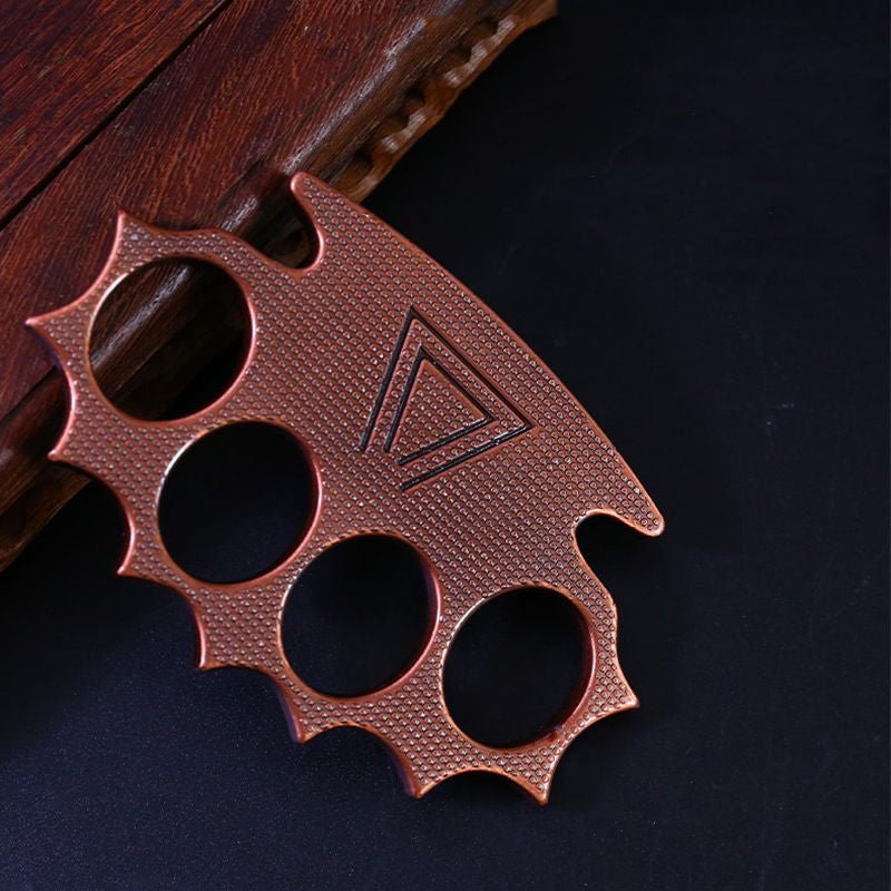 Defense Knuckle Duster Emergency Window Breaker Boxing Fighting Four Finger Knuckle EDC Tool