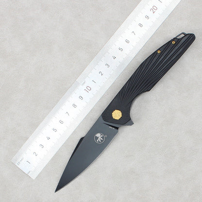 Hot-selling folding knife for export—durable, high-hardness outdoor camping knife with G10 handle.