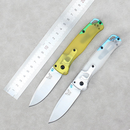 Benchmade 535 Folding Knife with PEI Handle – Lightweight EDC Knife, Sharp, Ideal for Unboxing