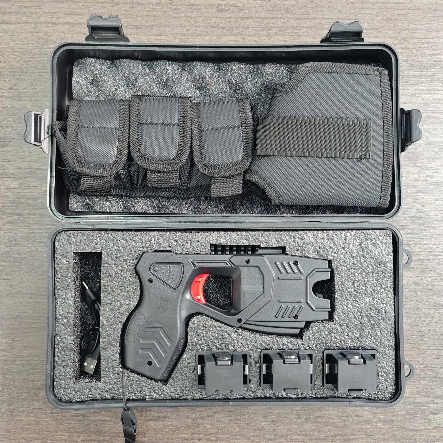 Taser gun-T9 Distance Stun Gun Electroshock Baton