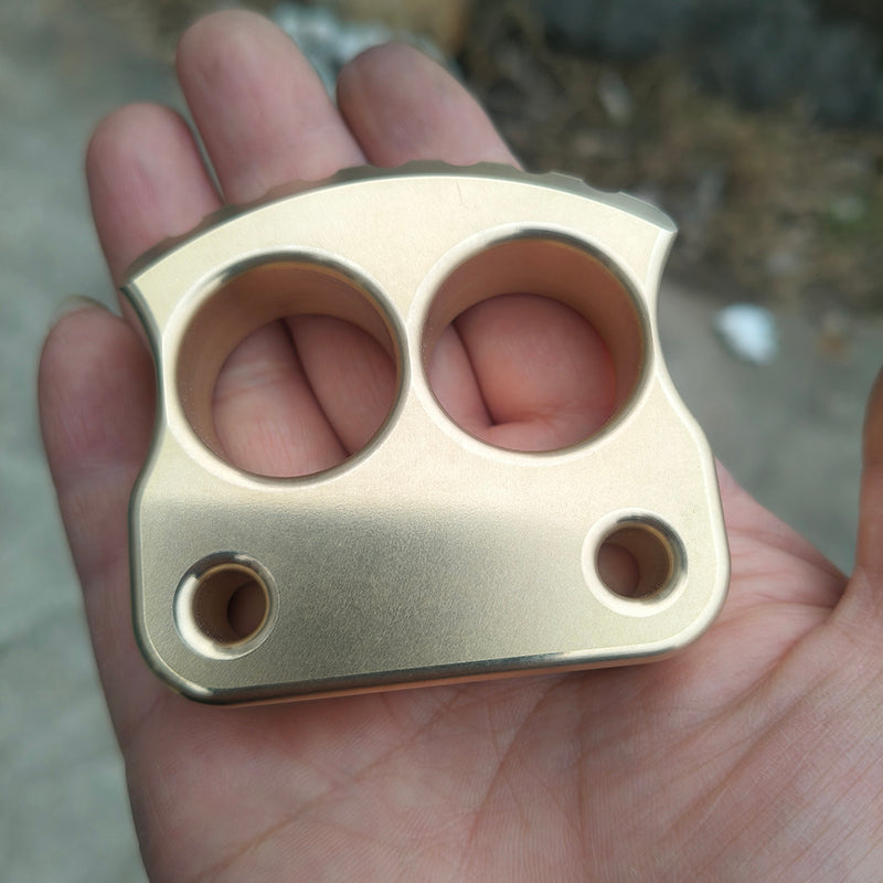 Afrankart DFK 2 Finger Brass Knuckles Knuckle Duster -Cakra EDC Gadgets