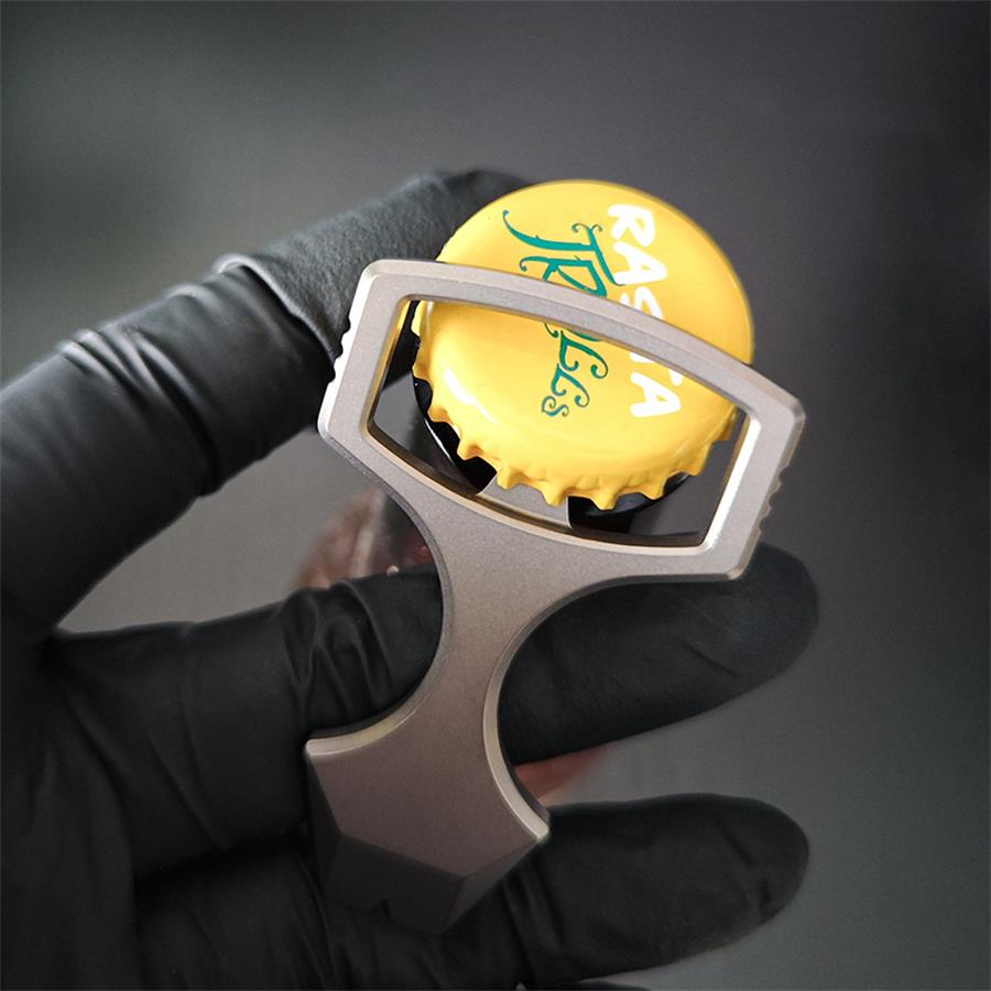 Portable Multi-Use Pry Bar Tool with Bottle Opener