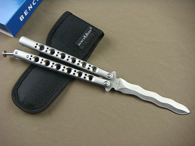 Snake-blade butterfly knife