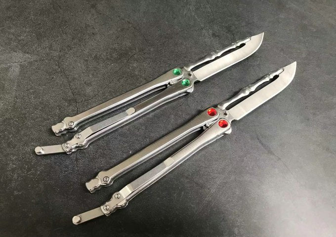 Folding Knife (Satin-finished Handle)