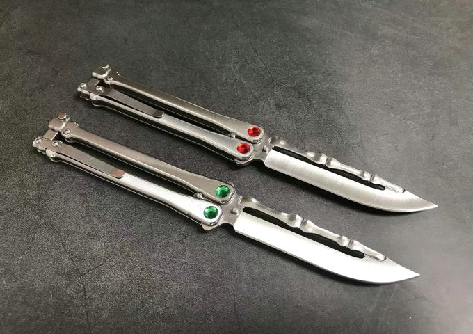 Folding Knife (Satin-finished Handle)