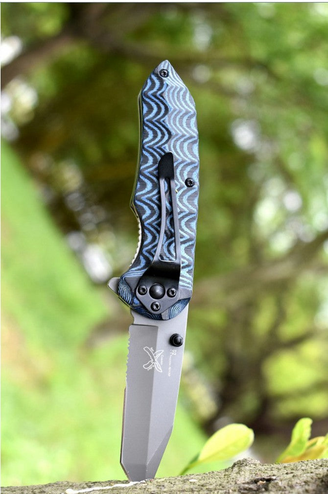Outdoor folding knife
