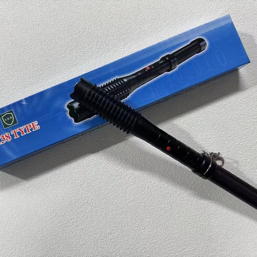 Wolf Fang Bat 1138 [Celebration] Portable hook, high-intensity light,Heavy stun gun!