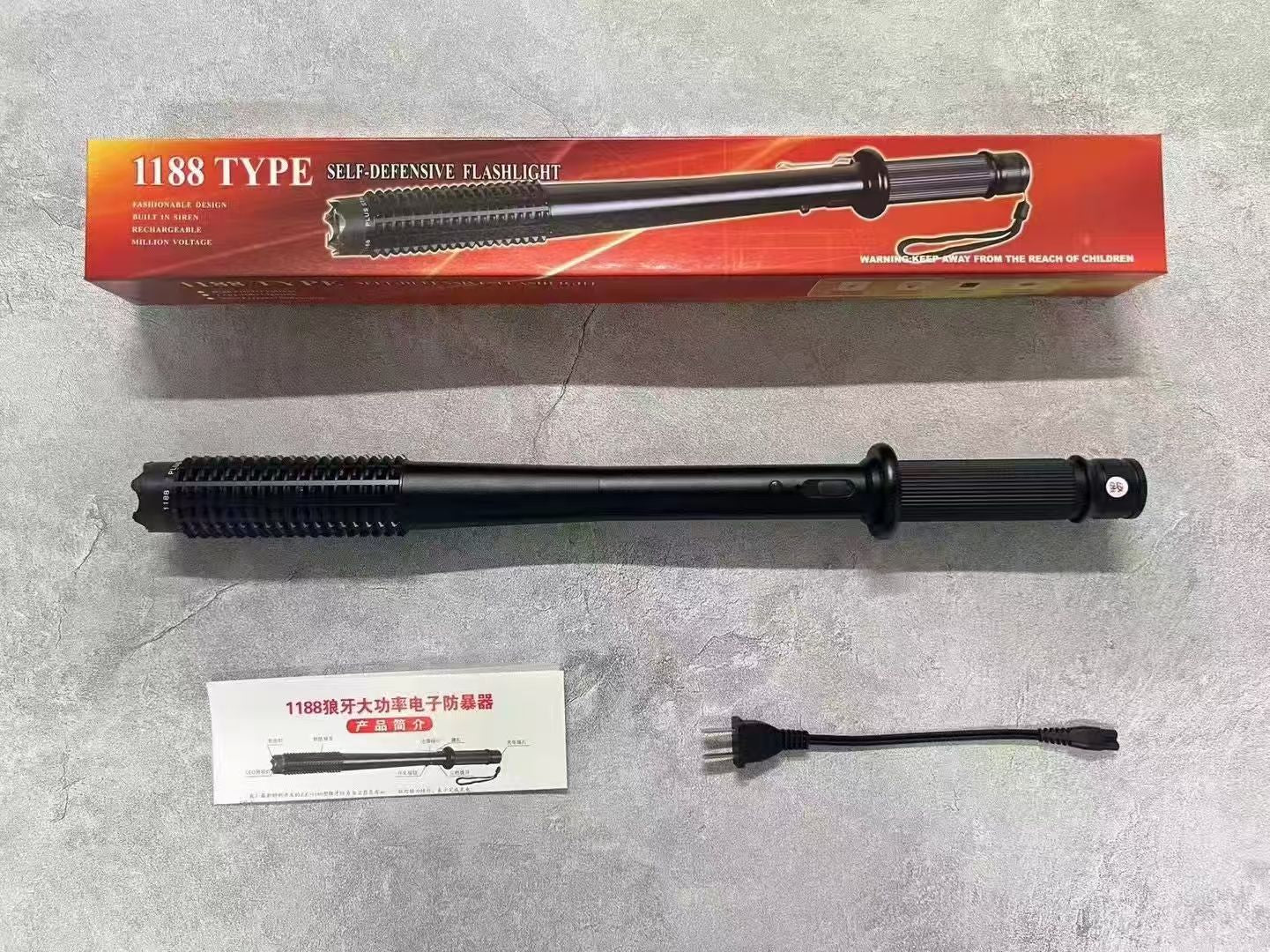 1188 Wolf Fang High-power Electronic Riot Control Device High-power stun gun