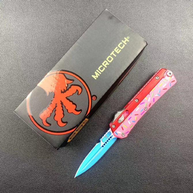 Mini Cobra OTF Knife Doughnut Edition