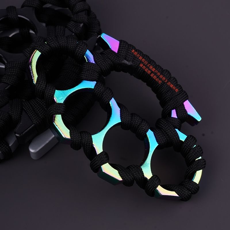 Hot Selling 1/2pcs Thick High Strength Tactical Finger Ring Finger Tiger Tactical Survival.