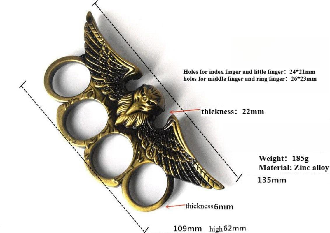 Owl-style Thick High-strength Tactical Finger Ring