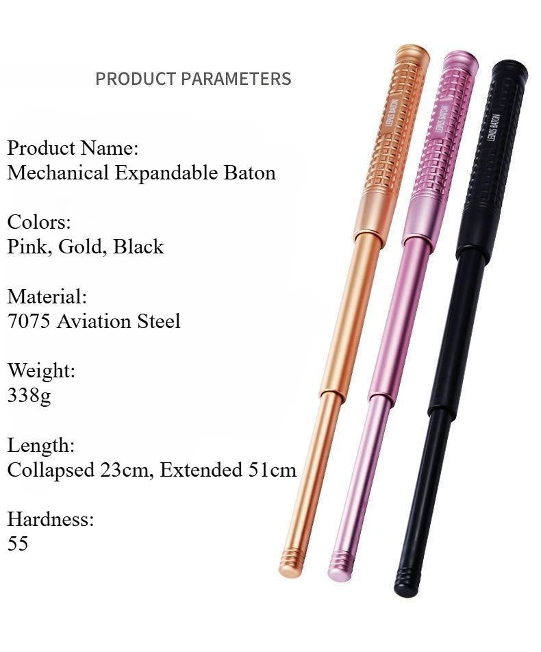 Outdoor Vehicle - Mounted Home Security Self - Defense Baton