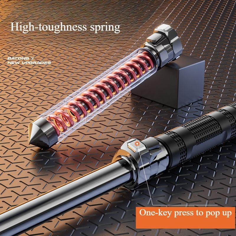 Outdoor Vehicle - Mounted Home Security Self - Defense Baton-Spring Baton