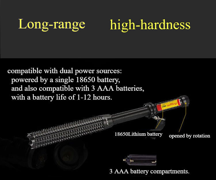 Outdoor Vehicle - Mounted Home Security Self - Defense Baton
