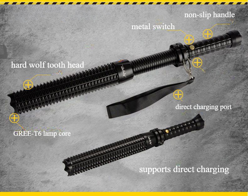 Outdoor Vehicle - Mounted Home Security Self - Defense Baton