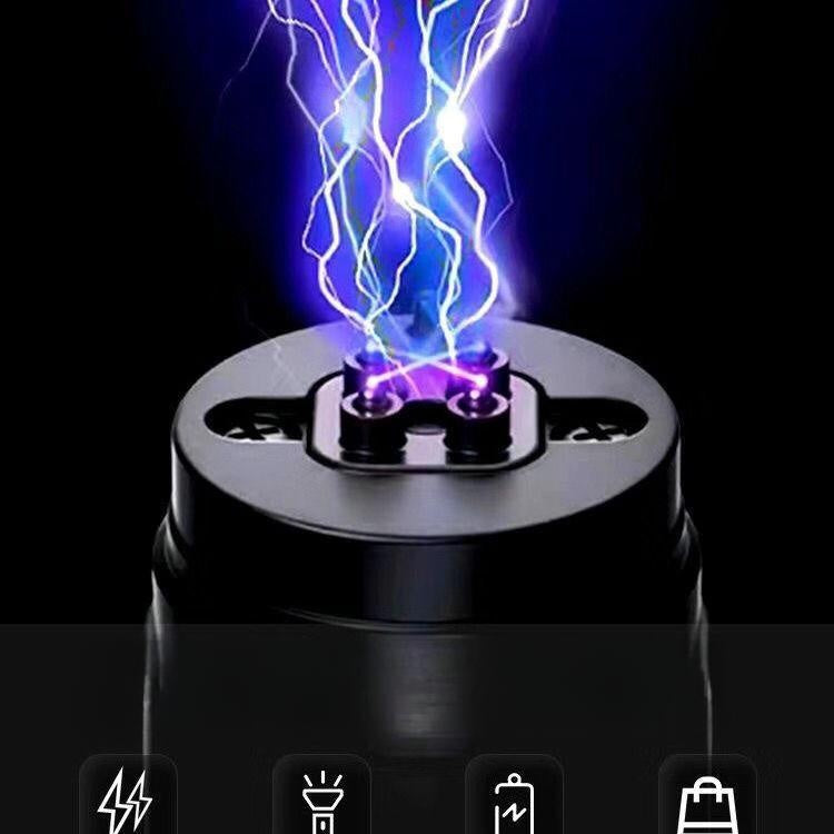 Brand New High Power Rechargeable Tactical Flashlight & Stun Baton for Outdoor Hunting