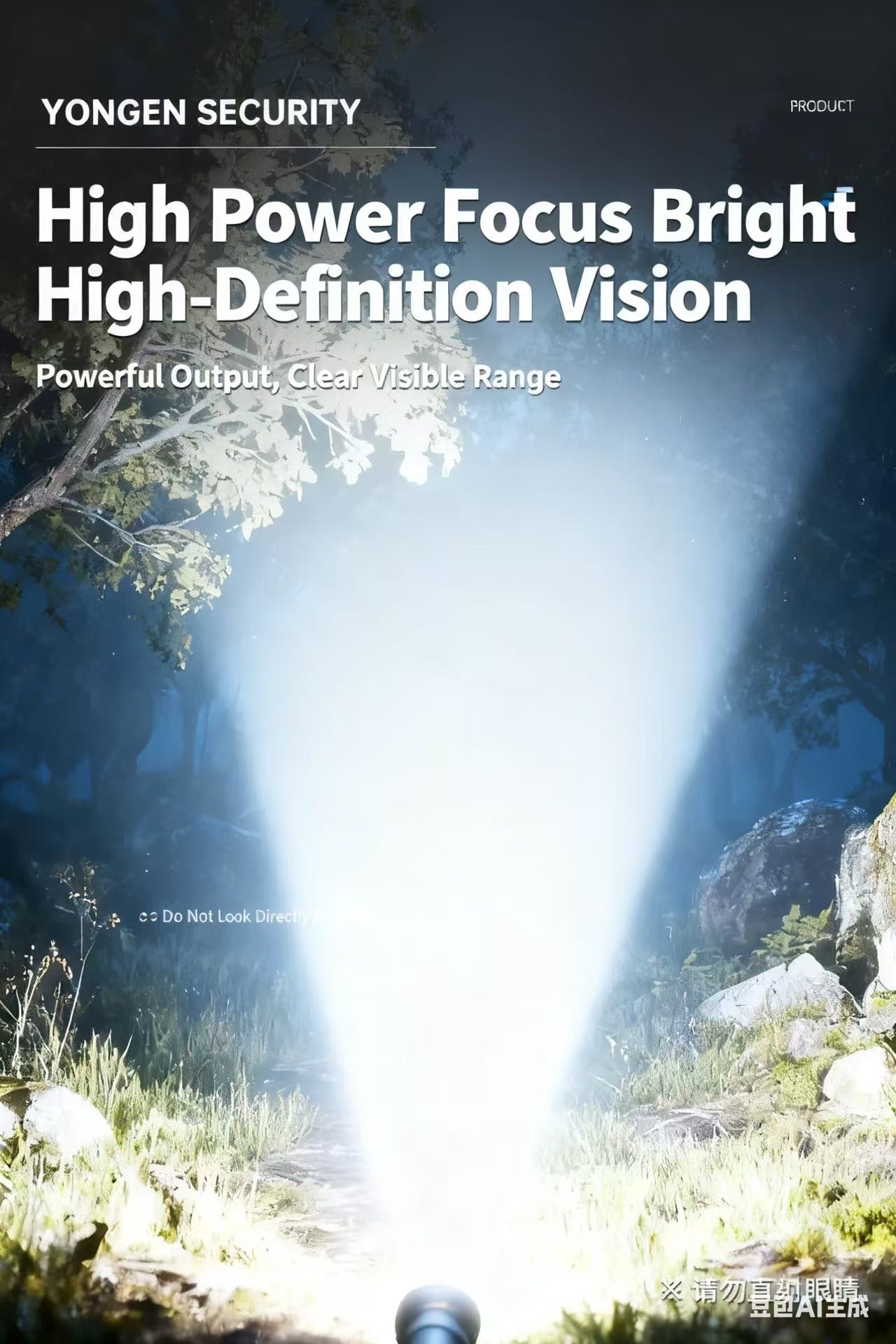 Small flashlight with electric shock function-W-04-Stun gun