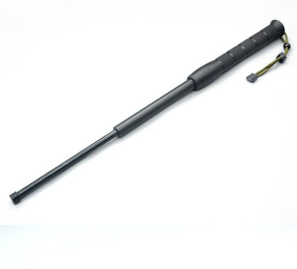 Lightweight expandable baton, self-defense weapon, retractable polyester fiber stick, legal self-defense anti-riot supplies, vehicle-mounted three-section rubber (baton)