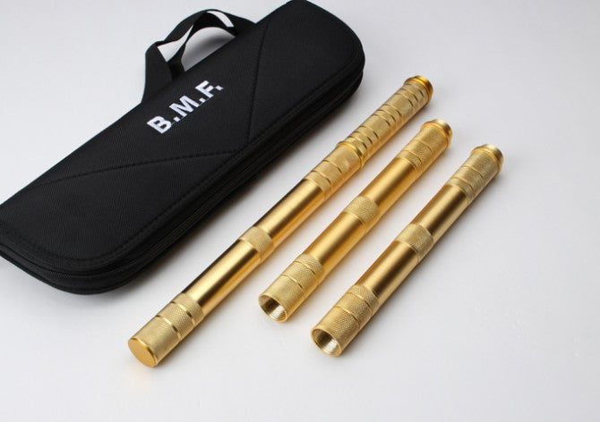 Keepsake Double - Bladed Baton Knife, Four - section Extended Version