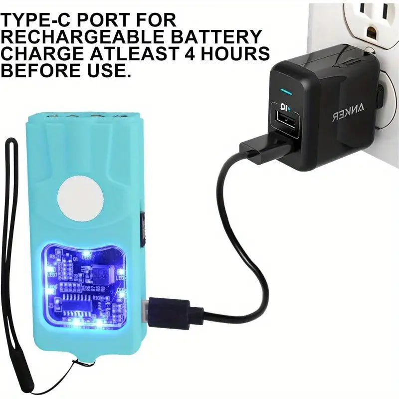 Flashlight Stun Gun for Self Defense u2013 Compact amp; Powerful Self Defense Flashlight