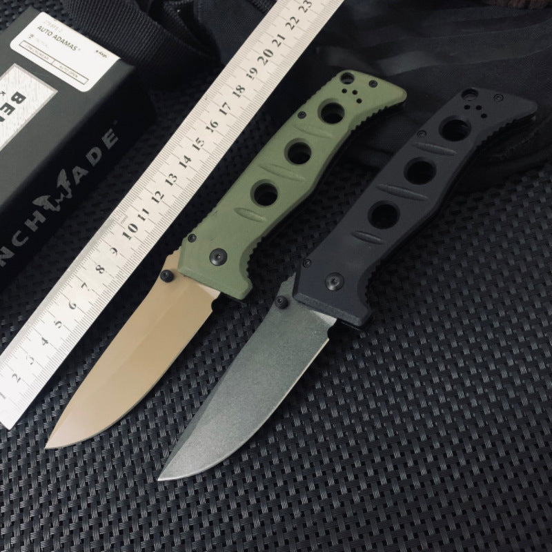 Benchmade 275 Folding Knife – G10 Handle, High-Hardness Tactical Folder, EDC Tool