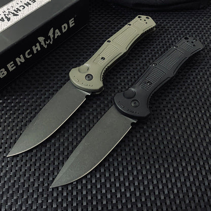Benchmade 9070 Folding Knife – Fiberglass Handle, Portable Outdoor/Camping Knife