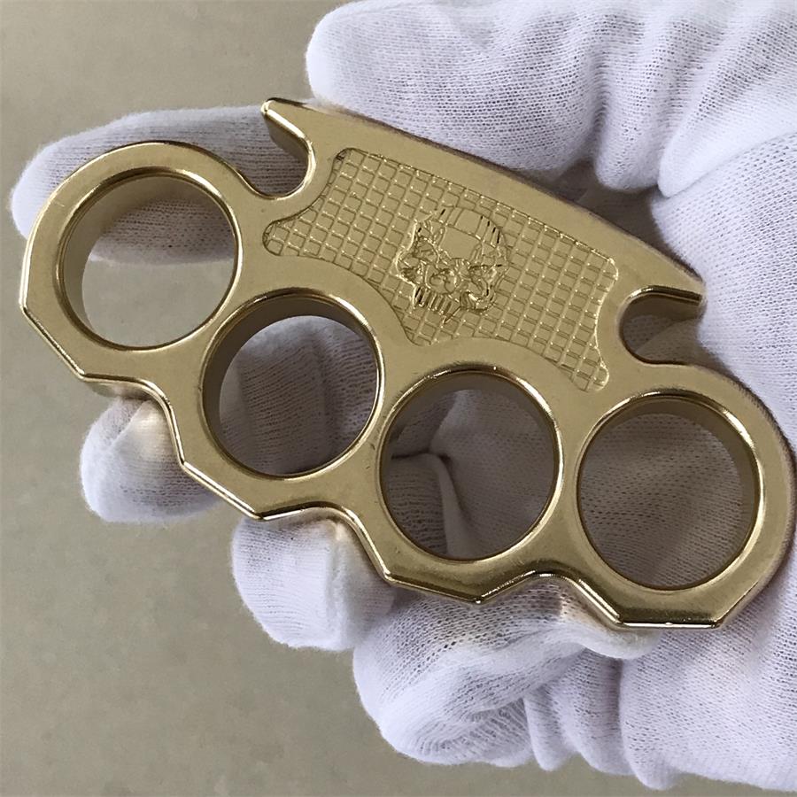 Mini Skull Classic Brass Knuckle Dusters