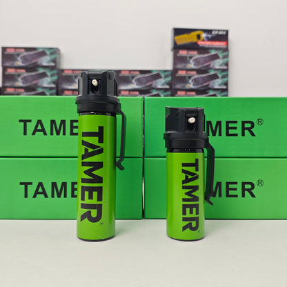 TAMER OC Gel Spray, Portable Wildlife & Aggressive Dog Repellent with Carrying Clip for Outdoor Hiking & Camping