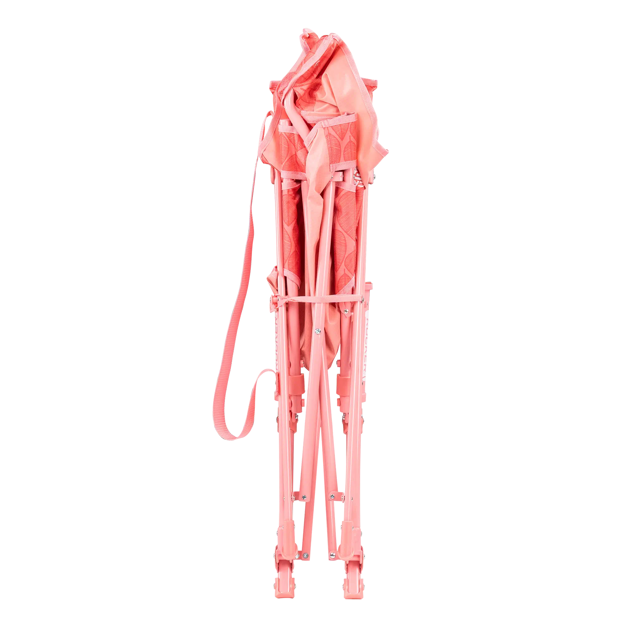 Kickback Rocker, Soft Pink Leaf, Collapsed