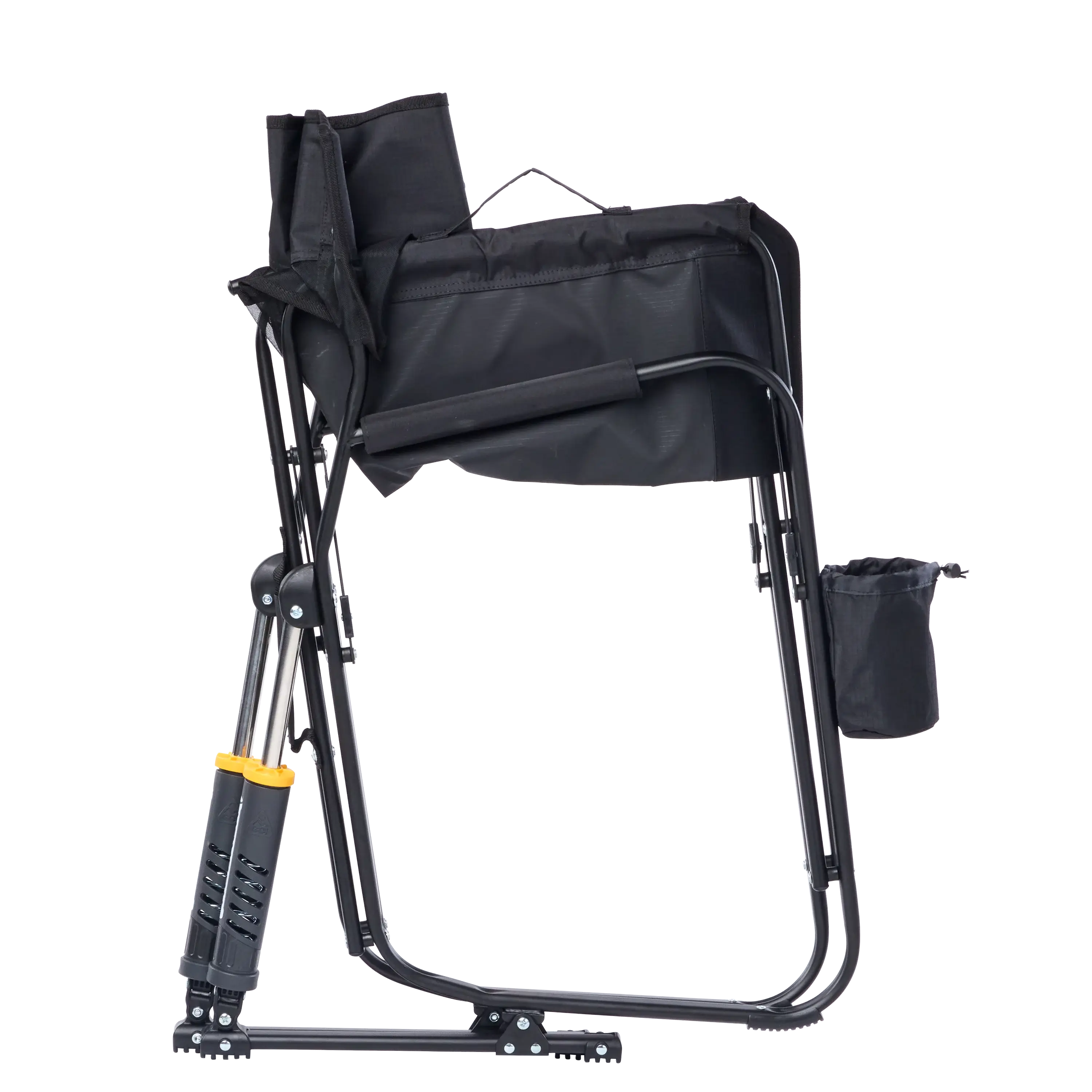 Collapsed freestyle rocker elite in black.