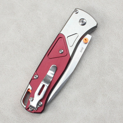 Benchmade 535-9 Folding Knife – Camping Knife with Aluminum Handle, High-Hardness Survival Knife, Outdoor Folding Knife