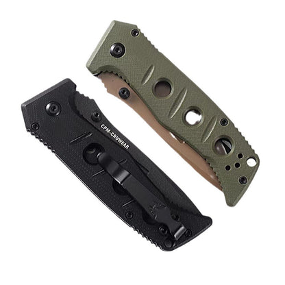 Benchmade 275 Folding Knife – G10 Handle, High-Hardness Tactical Folder, EDC Tool