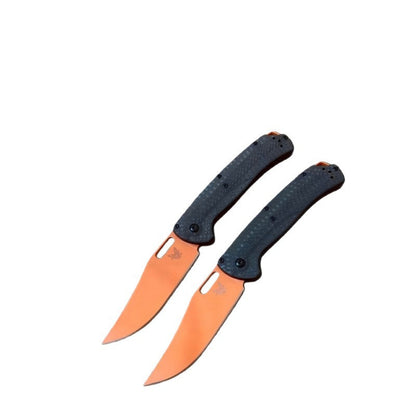 BM15535 Carbon Fiber Handle Outdoor Folding Knife – Portable, Sharp, High-Hardness, Multifunctional Tool