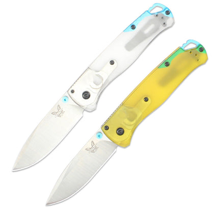Benchmade 535 Folding Knife with PEI Handle – Lightweight EDC Knife, Sharp, Ideal for Unboxing