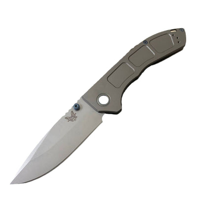 Benchmade 748 Aluminum Alloy Folding Knife – Portable EDC Knife for Wilderness Survival, Outdoor Camping, and Fishing
