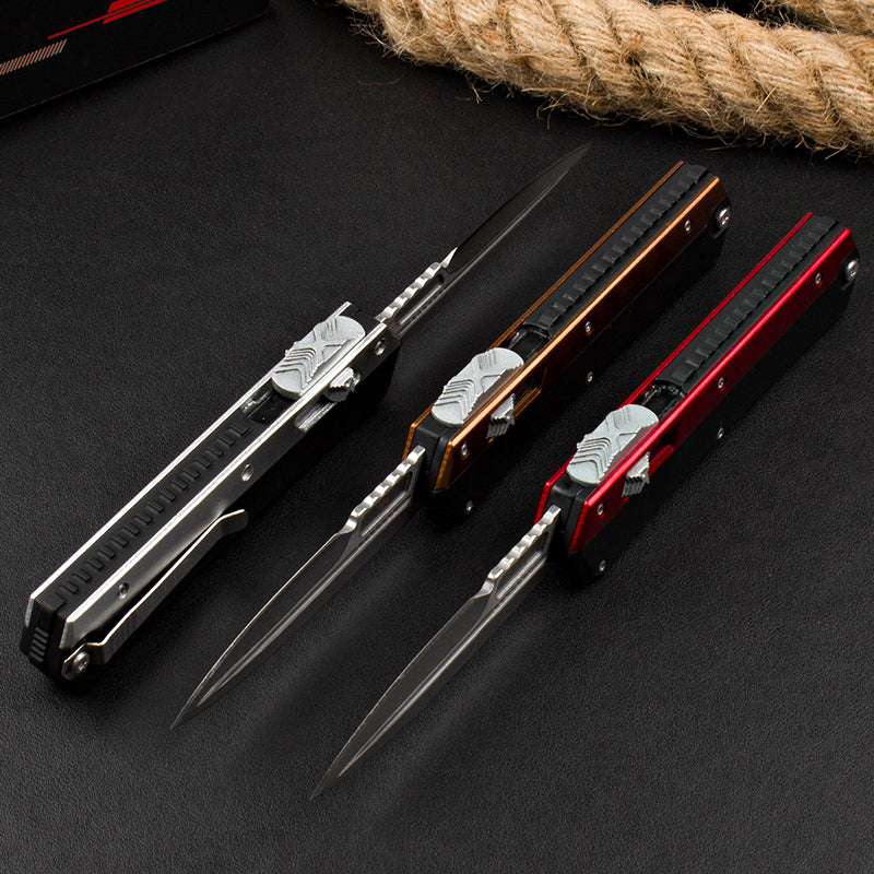 Snake God Straight Switchblade