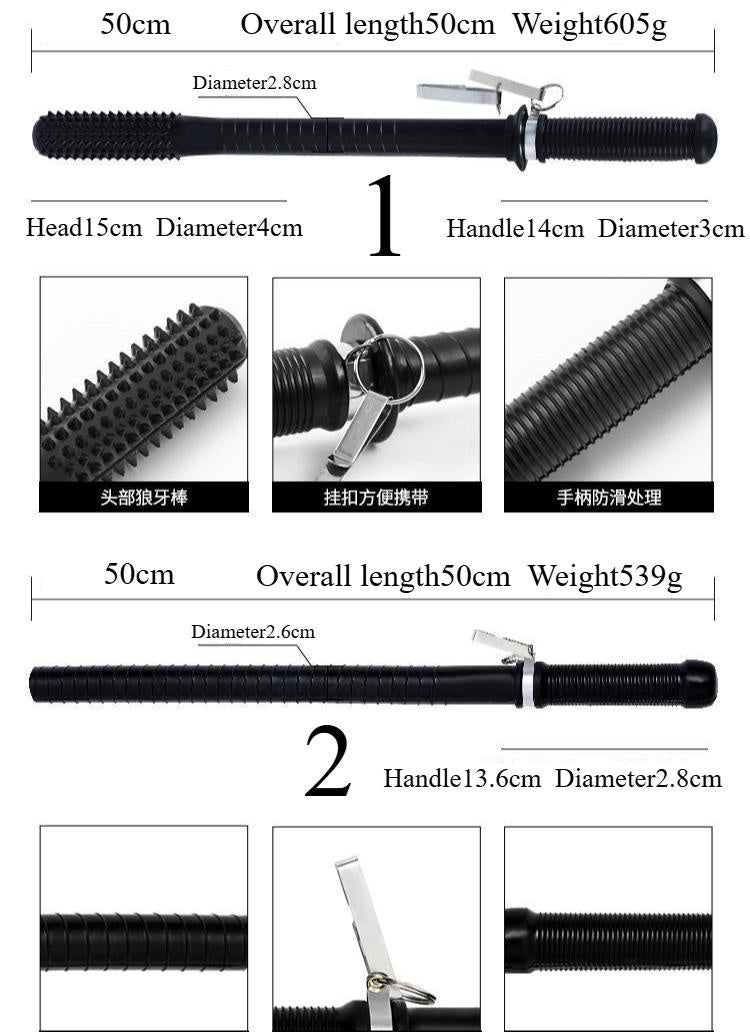 Outdoor Vehicle-mounted Household Safety Self-defense Baton, Protection Equipment
