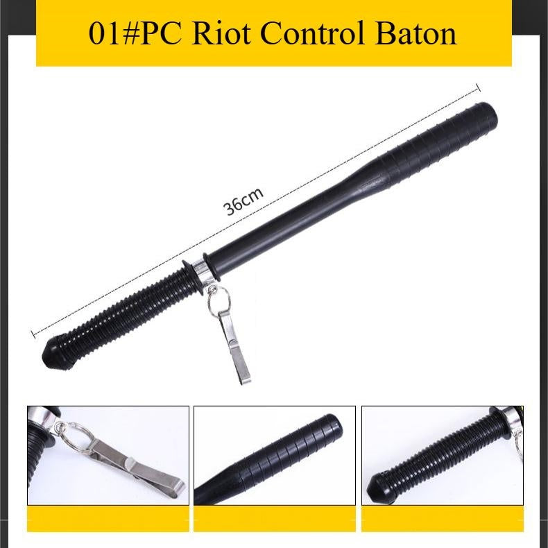Personal Self-defense Batons, Different Lengths and Materials