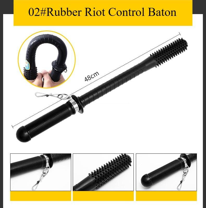 Personal Self-defense Batons, Different Lengths and Materials