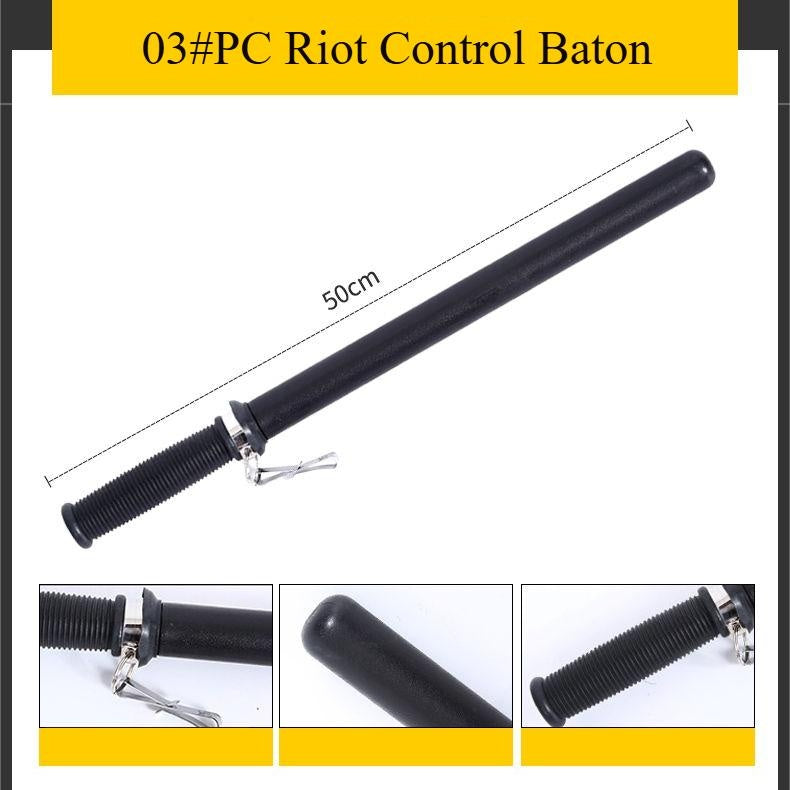 Personal Self-defense Batons, Different Lengths and Materials