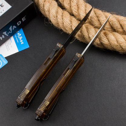 Benchmade 5370FE OTF Automatic Knife – Transparent PEI Version