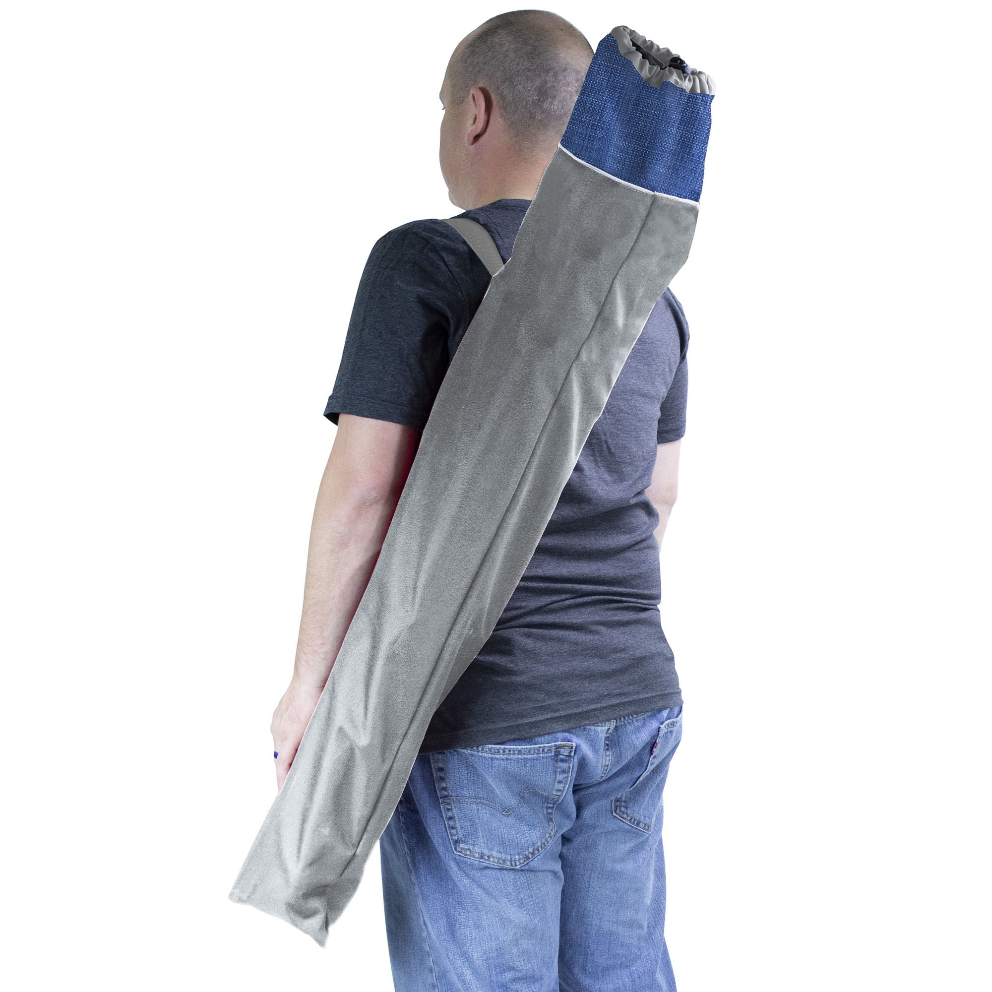 Comfort Pro Chair, Heathered Royal, Carry Bag