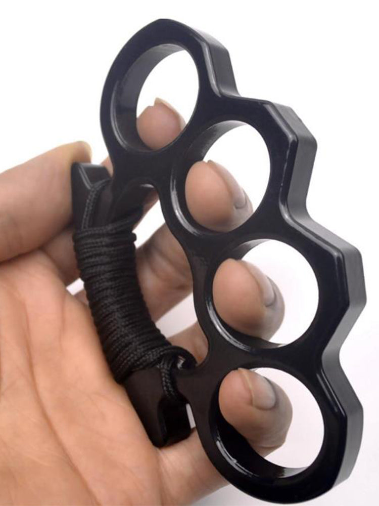 Order - Solid Brass Knuckles Duster For Self Defense Window Breaker EDC Supplies