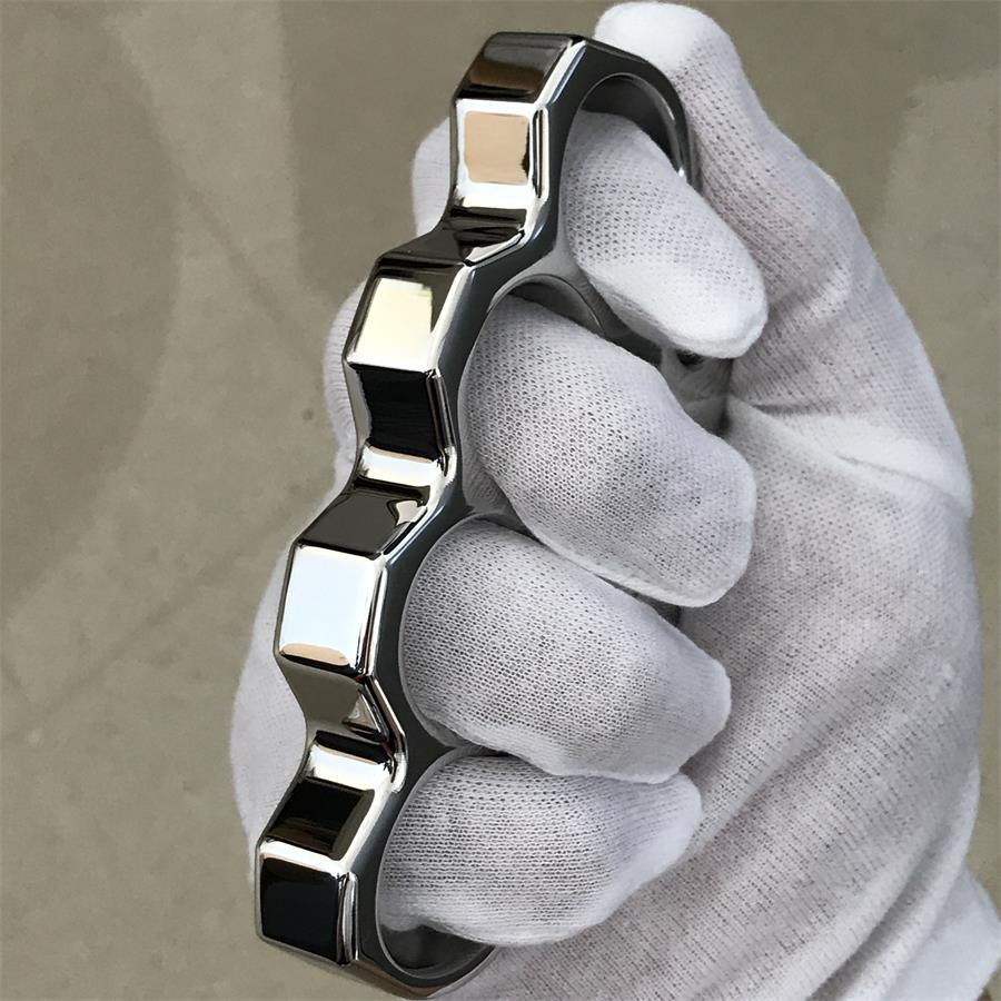 The King GODEDC Solid Classic Mirror Steel Knuckle Duster