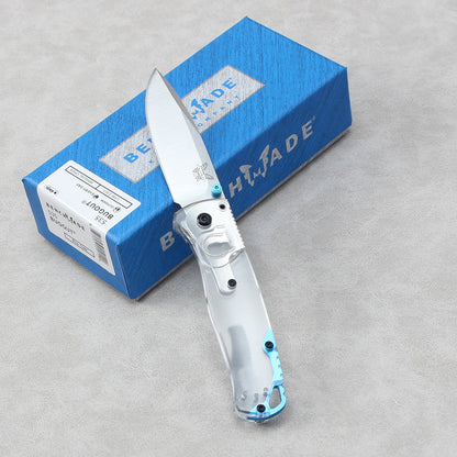 Benchmade 535 Folding Knife with PEI Handle – Lightweight EDC Knife, Sharp, Ideal for Unboxing