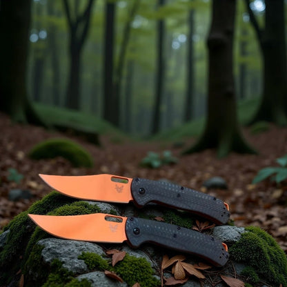 BM15535 Carbon Fiber Handle Outdoor Folding Knife – Portable, Sharp, High-Hardness, Multifunctional Tool