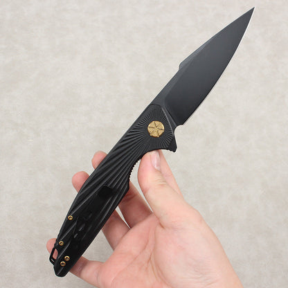 Hot-selling folding knife for export—durable, high-hardness outdoor camping knife with G10 handle.