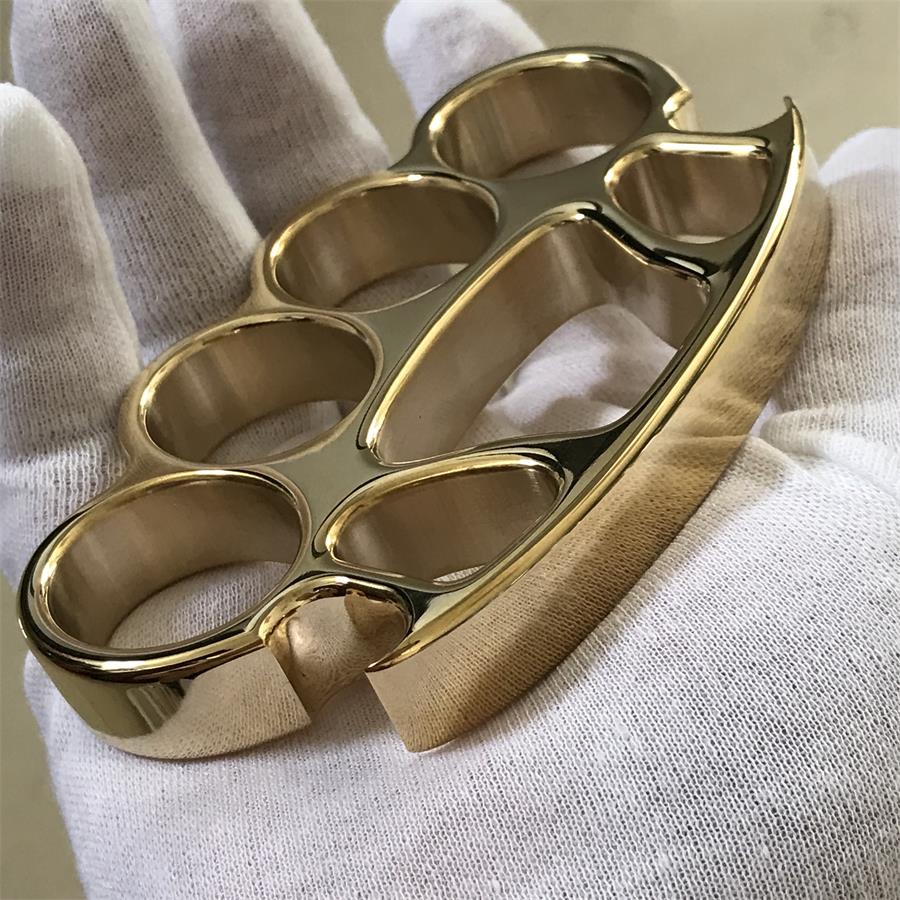 Mate X1 Savage -Mirror Brass Knuckle Duster Bottle Opener EDC Tool